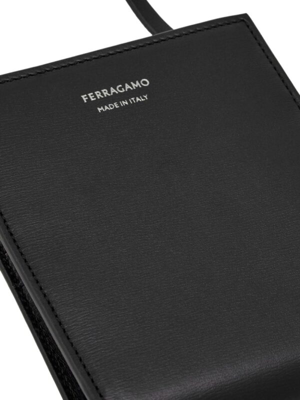 Ferragamo logo-stamp leather cardholder - Image 3