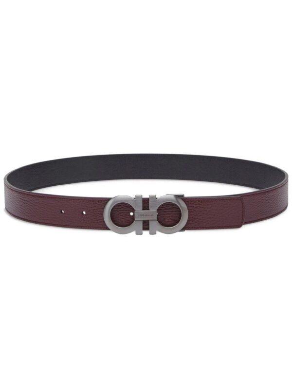 Ferragamo  Gancini-buckle leather belt