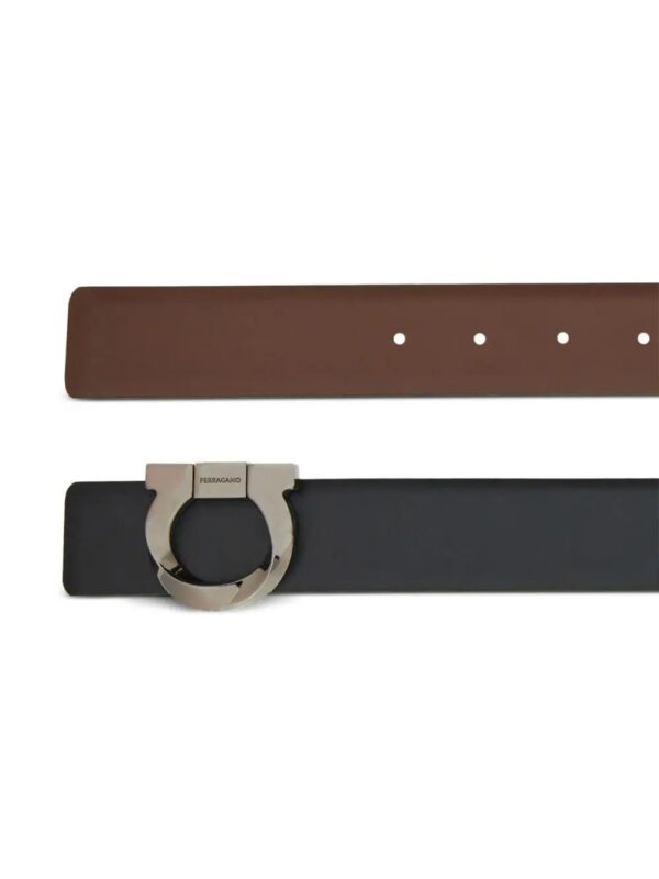 Ferragamo  Gancini reversible leather belt - Image 2