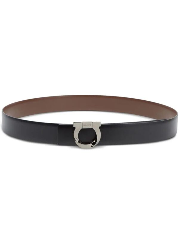 Ferragamo  Gancini reversible leather belt