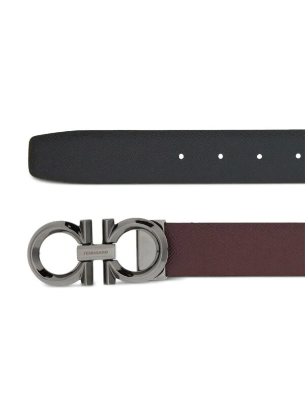 Ferragamo  Gancini reversible leather belt - Image 2
