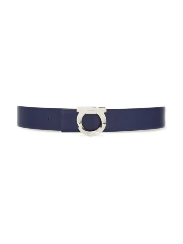Ferragamo  Gancini reversible calfskin belt - Image 3