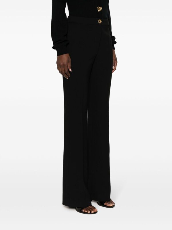 Moschino  pressed-crease button-fastening tailored trousers - Image 3