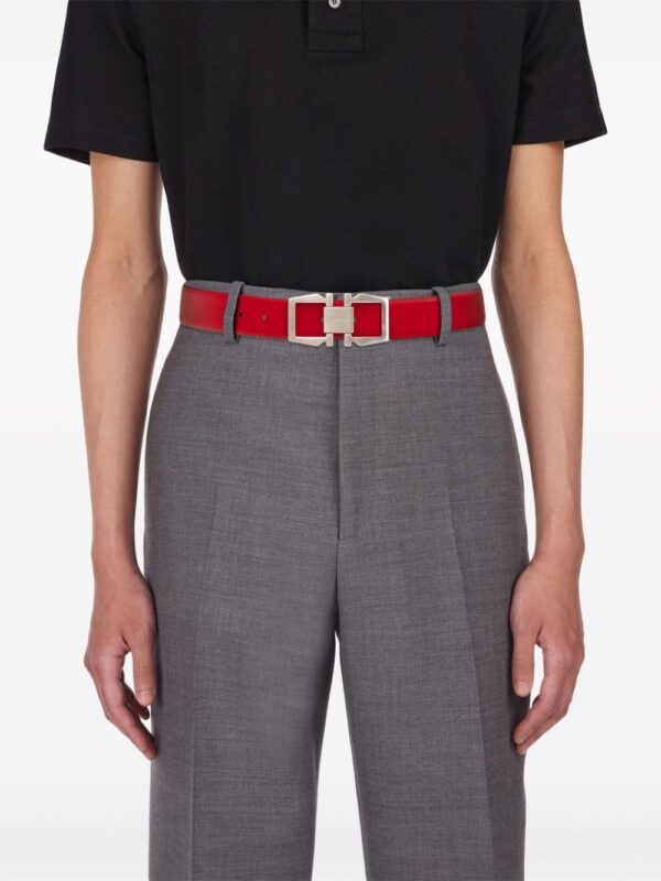 Ferragamo  Gancini-buckle reversible leather belt - Image 4
