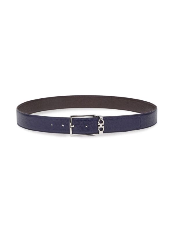 Ferragamo Gancini-buckle leather belt - Image 3