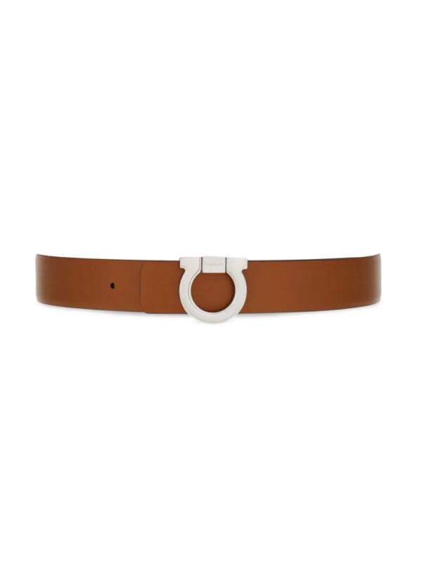 Ferragamo  Gancini leather belt - Image 3