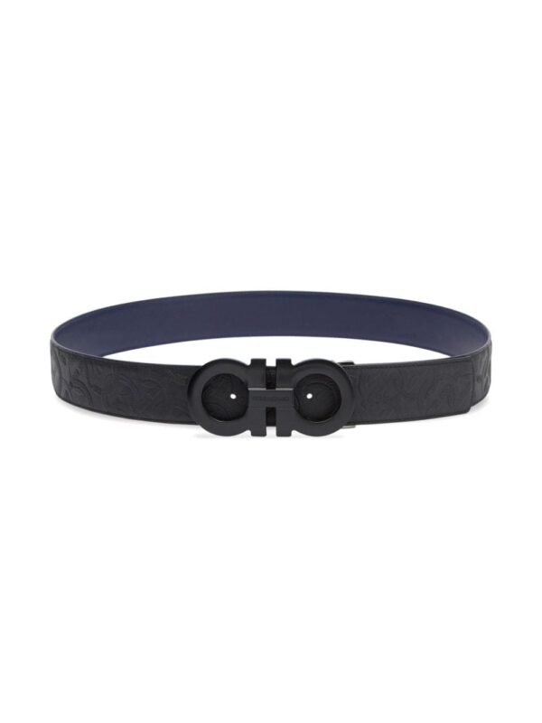Ferragamo Gancini reversible leather belt - Image 4