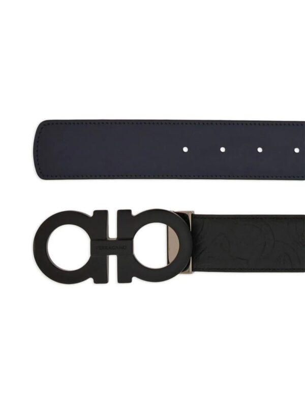 Ferragamo  Gancini reversible leather belt - Image 2