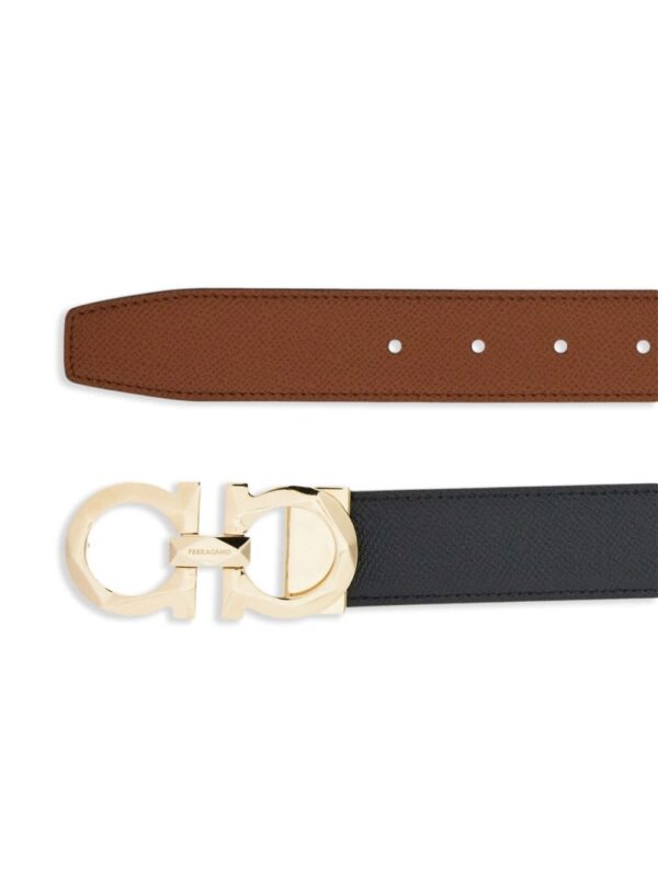 Ferragamo Gancini reversible leather belt - Image 2