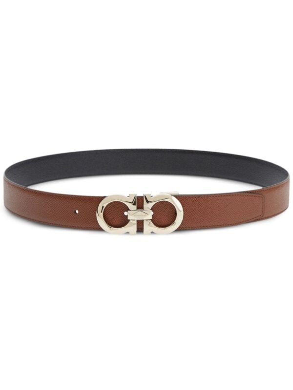 Ferragamo Gancini reversible leather belt