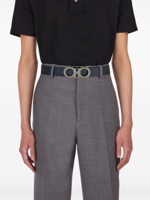 Ferragamo Gancini reversible leather belt - Image 5