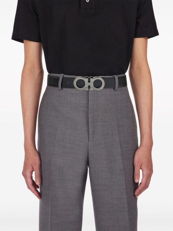 Ferragamo  Gancini reversible leather belt - Image 3