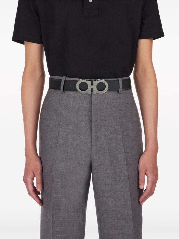 Ferragamo Gancini reversible leather belt - Image 4