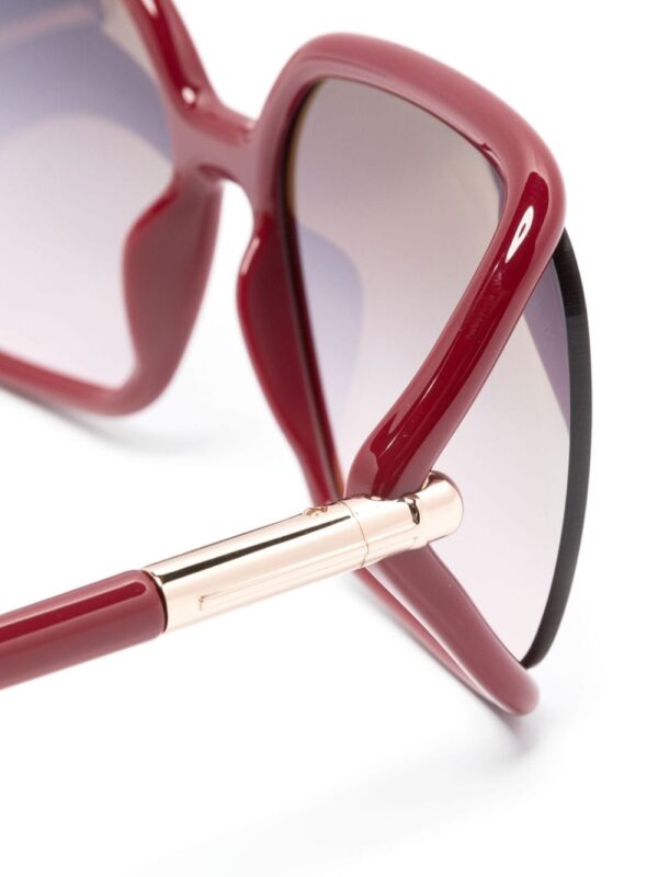 TOM FORD Eyewear tortoiseshell oversize-frame sunglasses - Image 3