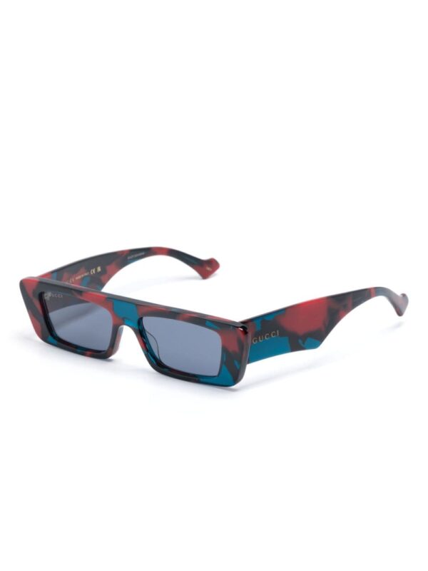 Gucci Eyewear tortoiseshell rectangle-frame sunglasses - Image 2