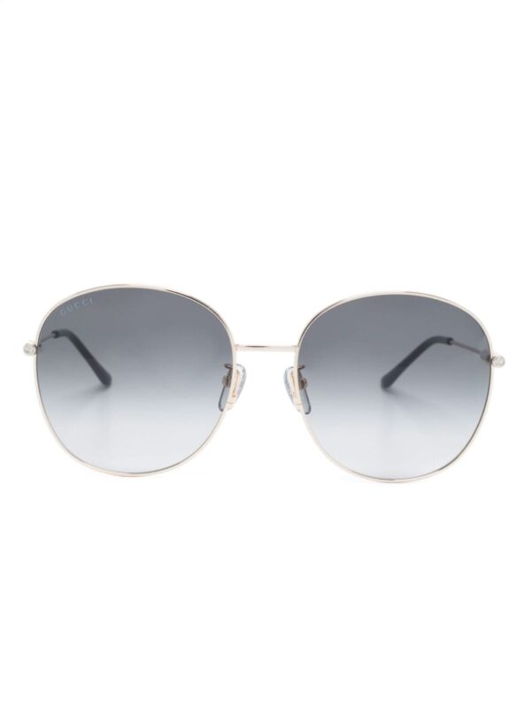 Gucci Eyewear round-frame metal sunglasses