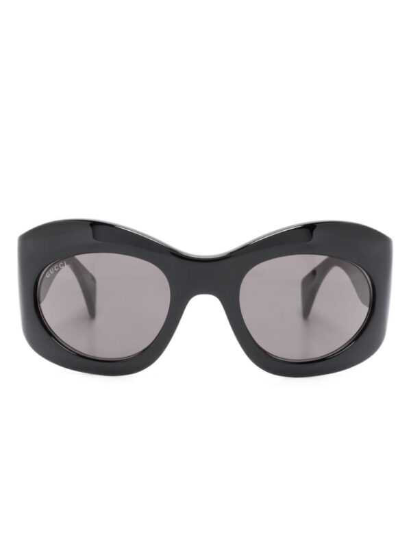 Gucci Eyewear tinted-lenses oval-frame sunglasses