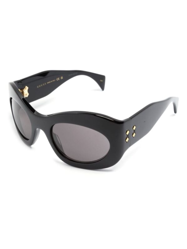 Gucci Eyewear tinted-lenses oval-frame sunglasses - Image 2