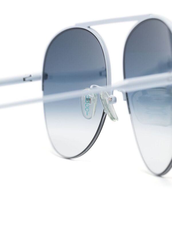 Gucci Eyewear gradient pilot-frame sunglasses - Image 3