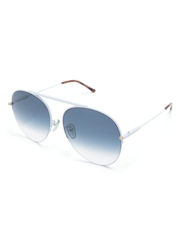 Gucci Eyewear gradient pilot-frame sunglasses - Image 2