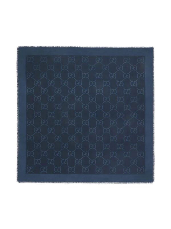 Gucci  GG-pattern frayed scarf - Image 2