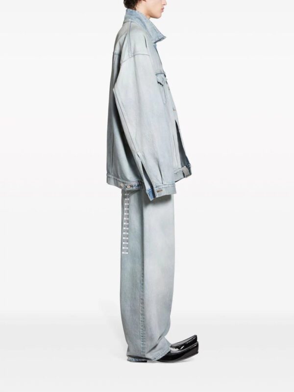 Balenciaga  oversized denim jacket - Image 3