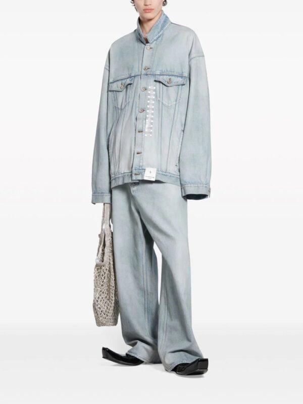 Balenciaga  oversized denim jacket - Image 2