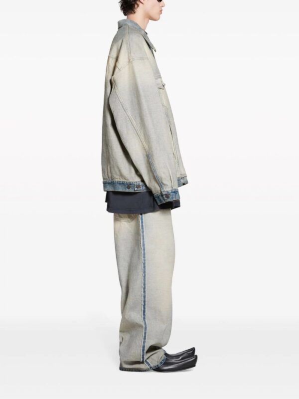 Balenciaga  washed denim jacket - Image 2