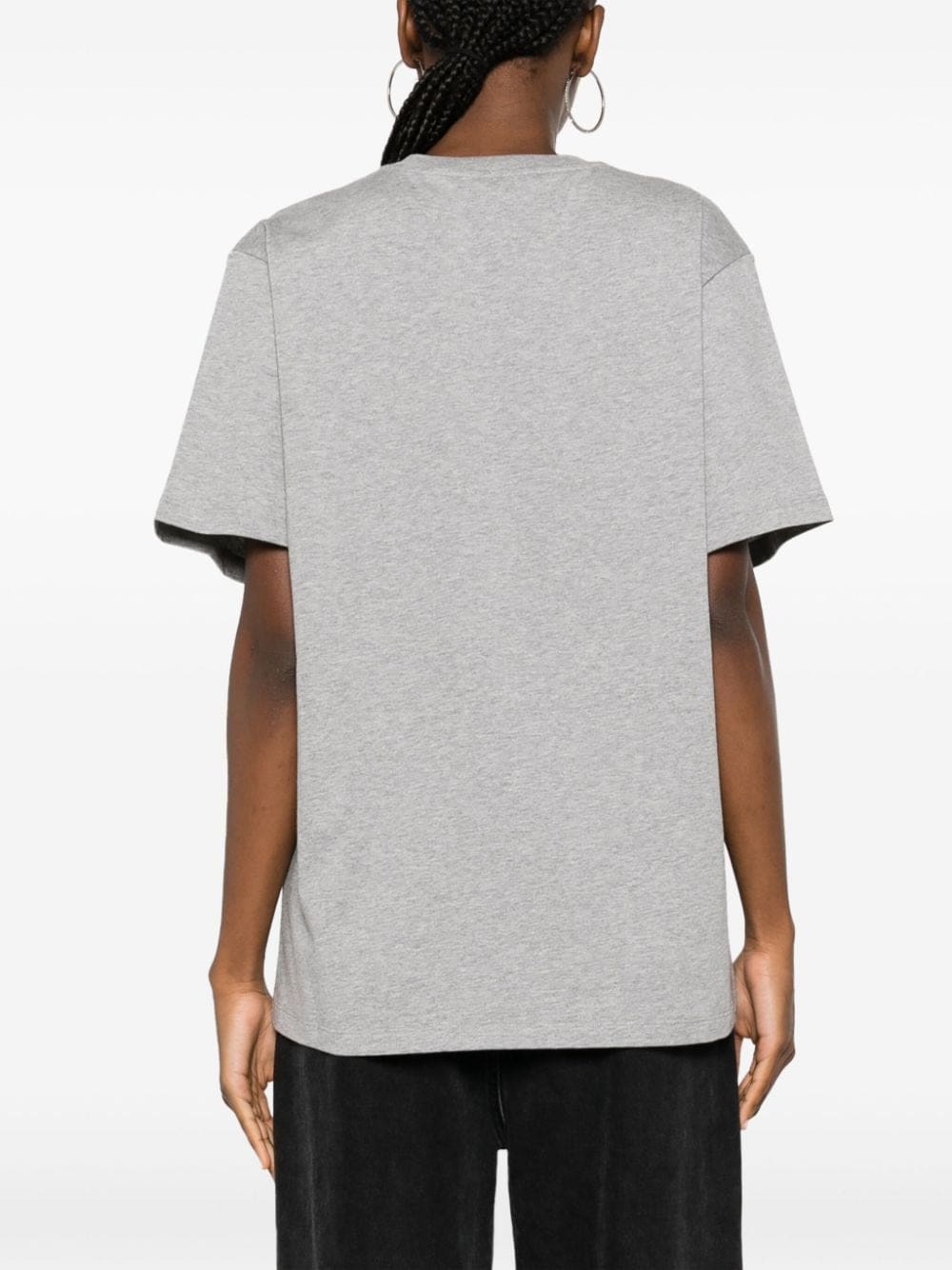 Stella McCartney rhinestone logo-appliqué T-shirt - Image 4