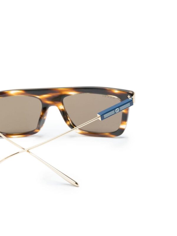 Gucci Eyewear Interlocking G logo-engraved sunglasses - Image 3