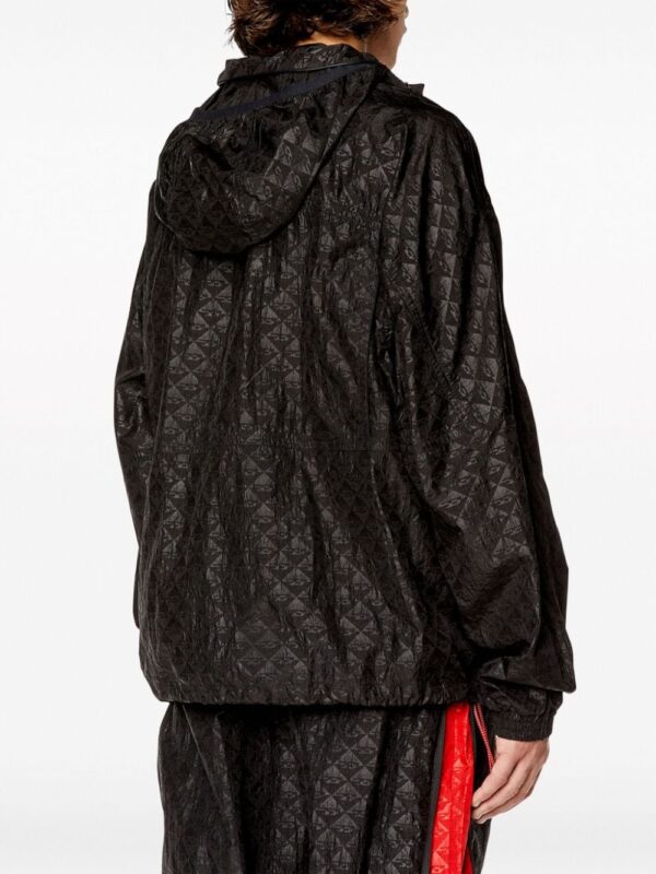 Diesel  Amwt-Branton-Ht11 monogram-print jacket - Image 4