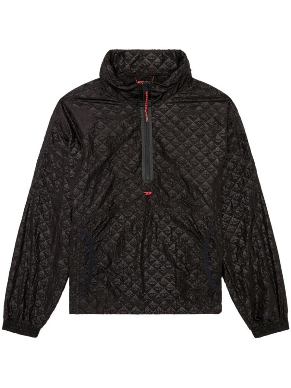 Diesel  Amwt-Branton-Ht11 monogram-print jacket