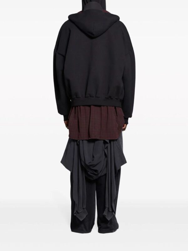 Balenciaga  layered hooded jacket - Image 4