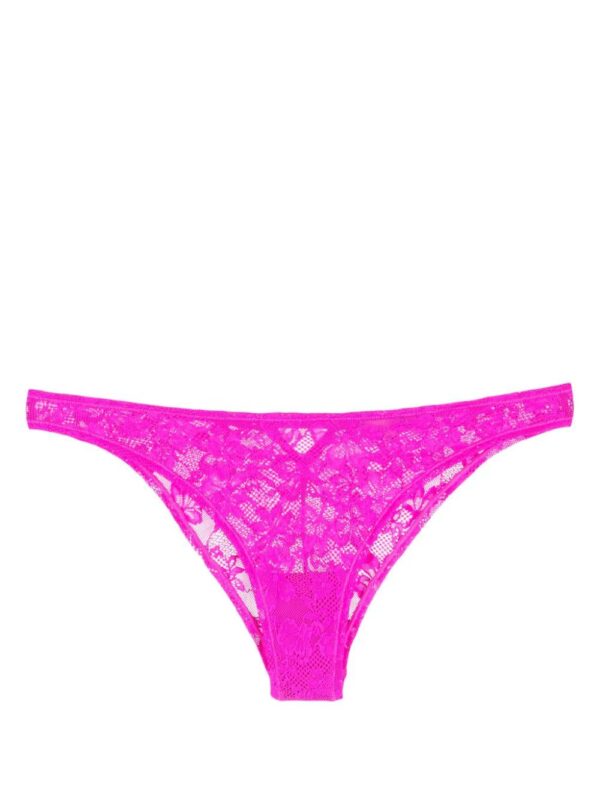 Fleur Du Mal  floral-lace cut-out briefs