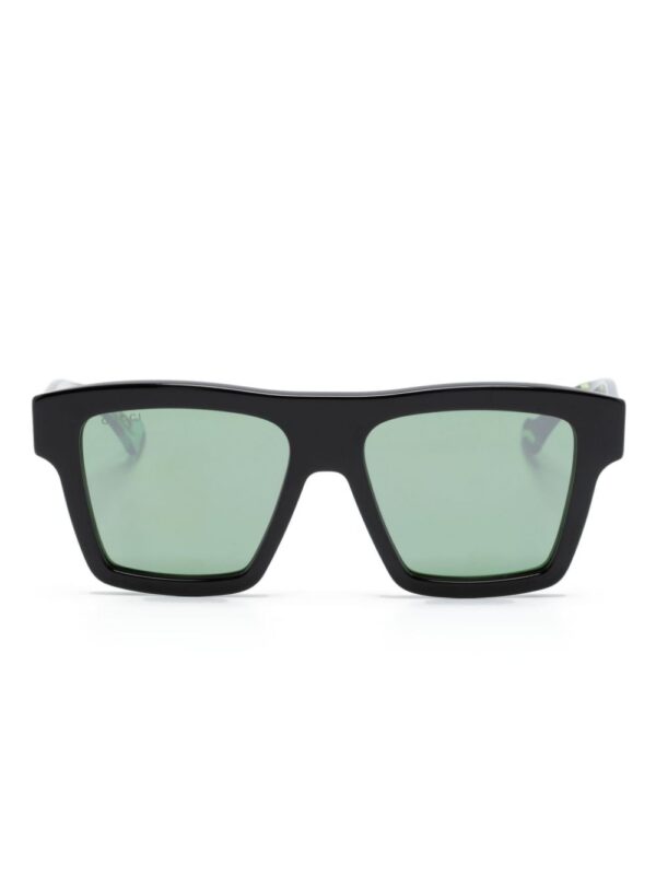 Gucci Eyewear tortoiseshell square-frame sunglasses