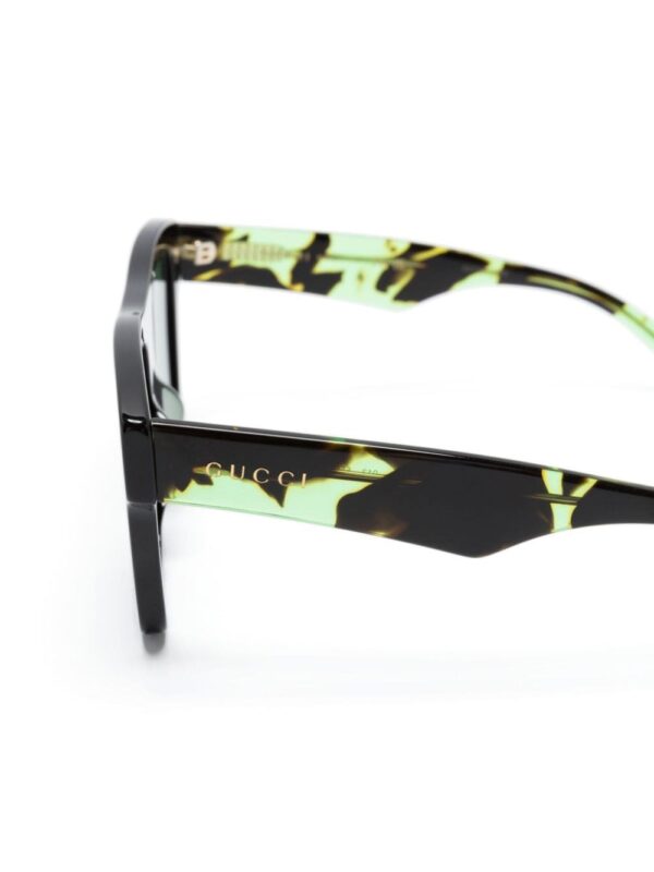 Gucci Eyewear tortoiseshell square-frame sunglasses - Image 3