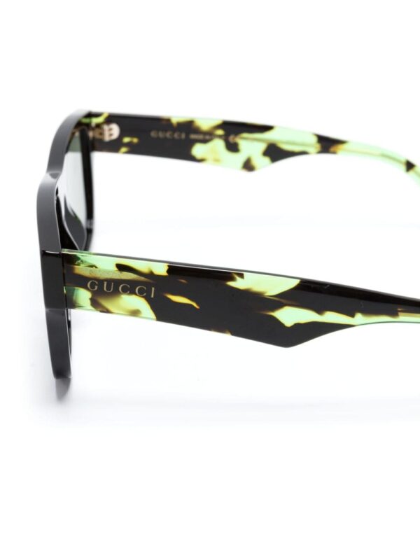 Gucci Eyewear tortoiseshell square-frame sunglasses - Image 3