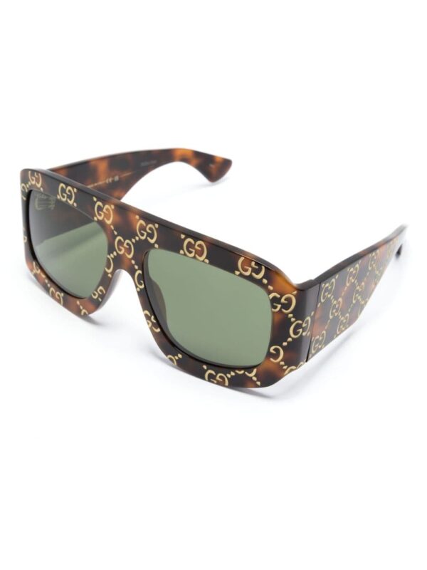 Gucci Eyewear GG monogram pilot-frame sunglasses - Image 2