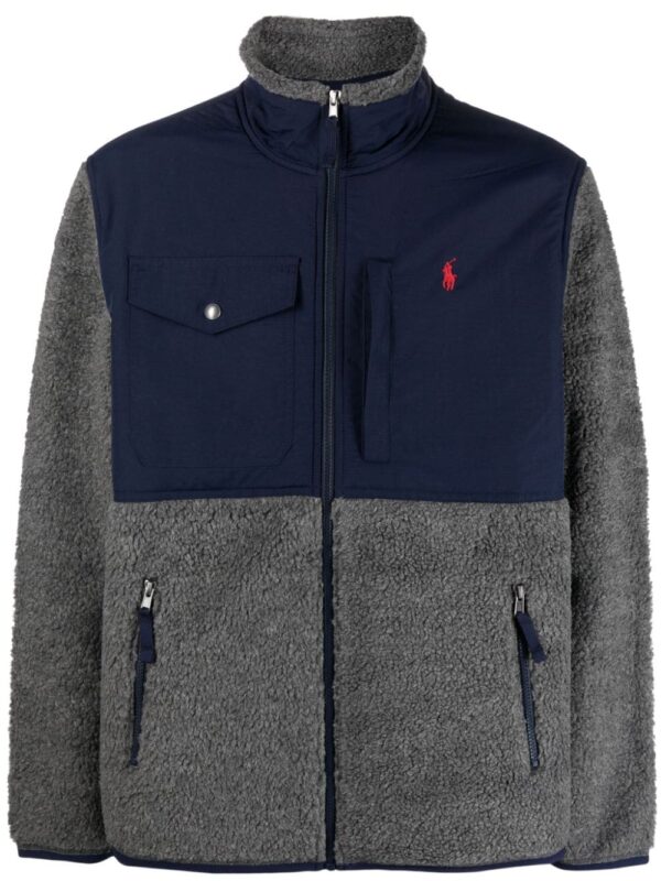 Polo Ralph Lauren  logo-embroidered panelled jacket