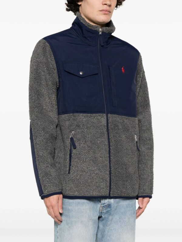 Polo Ralph Lauren  logo-embroidered panelled jacket - Image 3