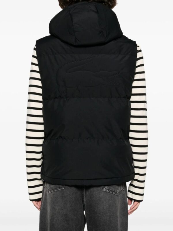 Lacoste  logo-embroidered padded gilet - Image 3