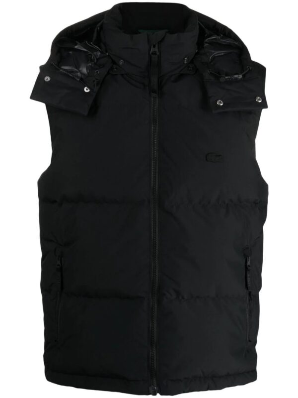 Lacoste  logo-embroidered padded gilet