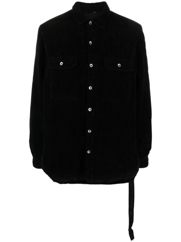 Rick Owens DRKSHDW  corduroy cotton shirt jacket