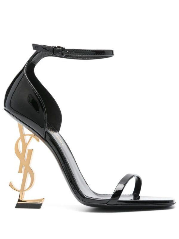Saint Laurent  Opyum 110mm patent-leather sandals