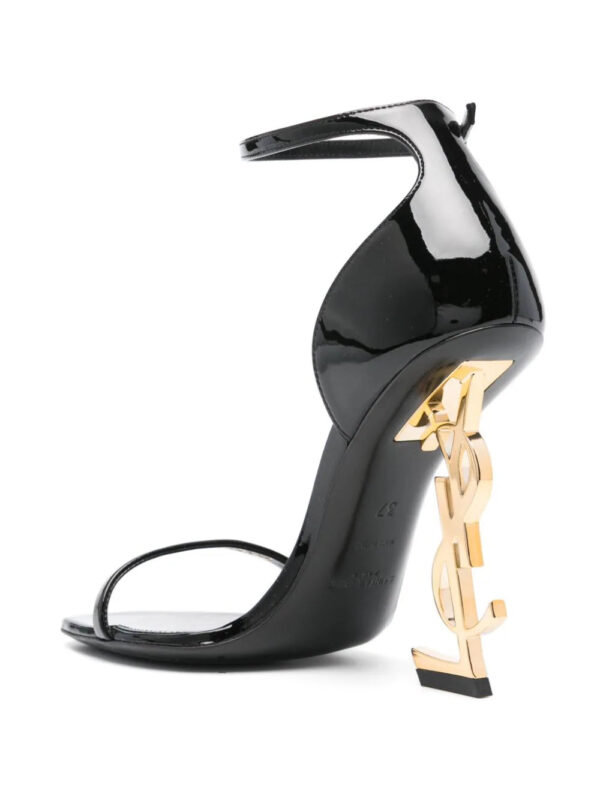 Saint Laurent  Opyum 110mm patent-leather sandals - Image 3