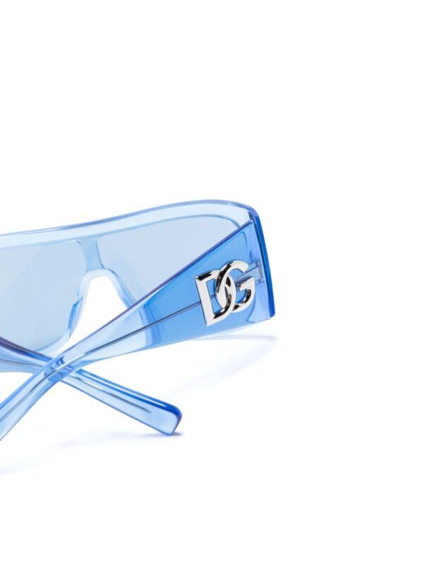 Dolce & Gabbana Eyewear Crossed rectangle-frame sunglasses - Image 3