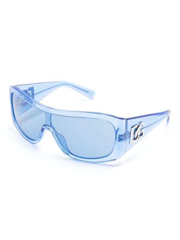 Dolce & Gabbana Eyewear Crossed rectangle-frame sunglasses - Image 2