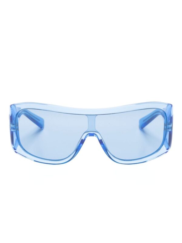 Dolce & Gabbana Eyewear Crossed rectangle-frame sunglasses