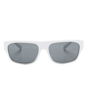 Dolce & Gabbana Eyewear logo-plaque rectangle-frame sunglasses