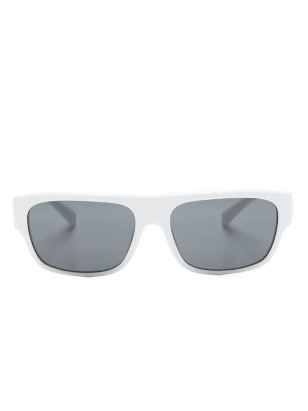 Dolce & Gabbana Eyewear logo-plaque rectangle-frame sunglasses